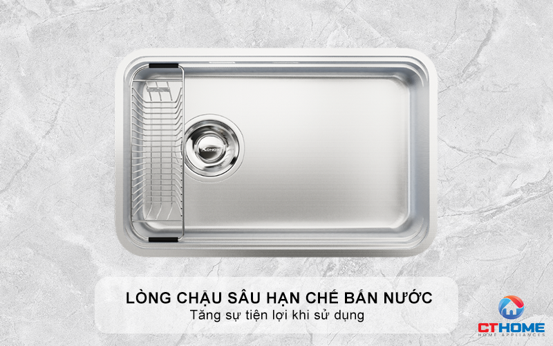 CHẬU RỬA BÁT KONOX TARI SMART 8847PP-L CHỐNG XƯỚC PHIÊN BẢN CÁ NHÂN HÓA 4