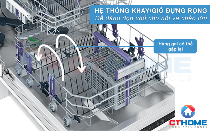 MÁY RỬA CHÉN ĐỘC LẬP BEKO BDFN26431X 14 BỘ SẤY HÉ CỬA 12