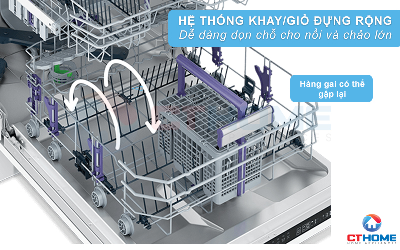 MÁY RỬA CHÉN ĐỘC LẬP BEKO BDFN36530XC 15 BỘ SẤY HÉ CỬA 14