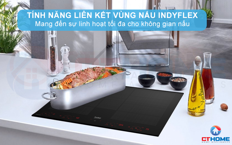 BẾP TỪ ÂM BEKO HII 68811 NT 8 VÙNG NẤU TÍCH HỢP VÙNG NẤU LINH HOẠT HII68811NT 5