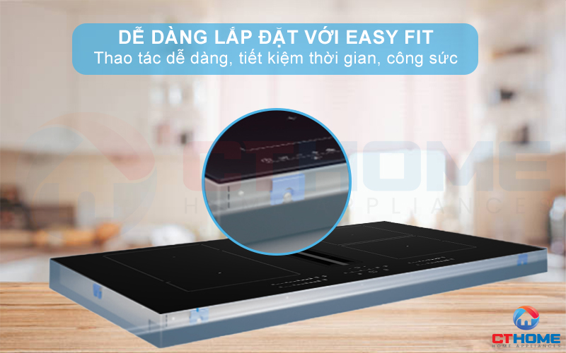 BẾP TỪ 4 VÙNG NẤU LINH HOẠT BEKO  HIXI 84700 UF TÍCH HỢP MÁY HÚT MÙI ÂM HIXI84700UF 2