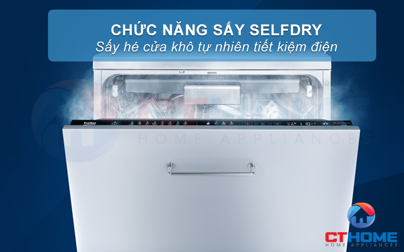 MÁY RỬA BÁT ÂM TỦ BEKO BDIN386E4AD - 16 BỘ 6