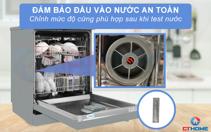 MÁY RỬA BÁT ĐỘC LẬP BEKO DVN05320X 13 BỘ 8