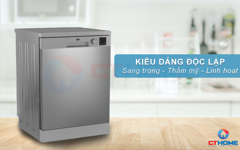 MÁY RỬA BÁT ĐỘC LẬP BEKO DVN05320X 13 BỘ 1