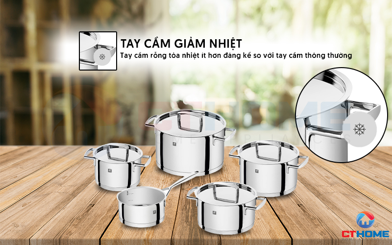 Bảo vệ gia đình bạn với tay cầm giảm nhiệt