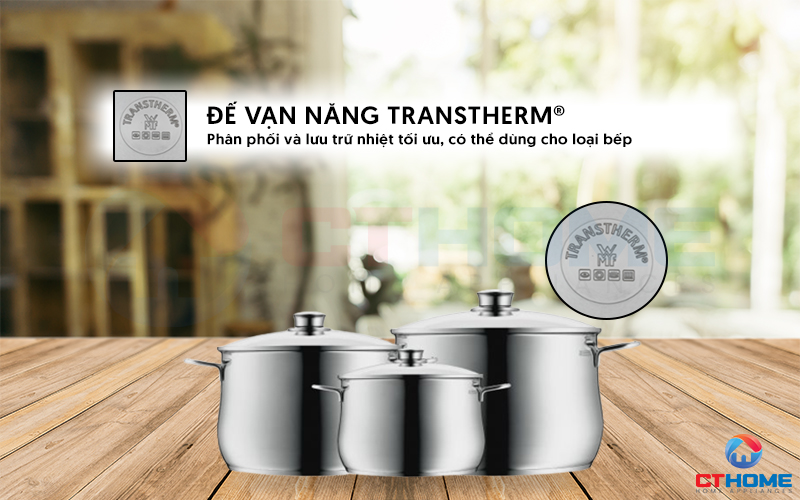 Phân phối và lưu trữ nhiệt tối ưu với đế vạn năng TransTherm® 