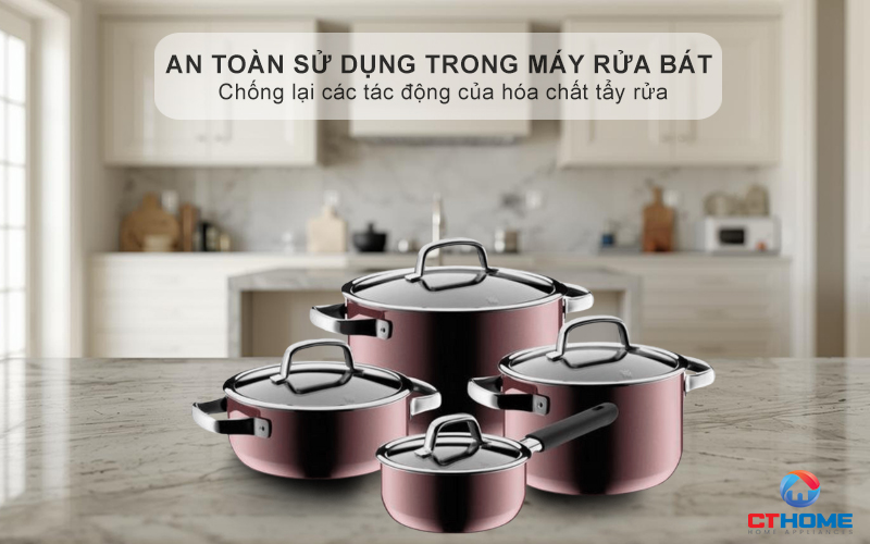 An toàn sử dụng trong máy rửa bát 