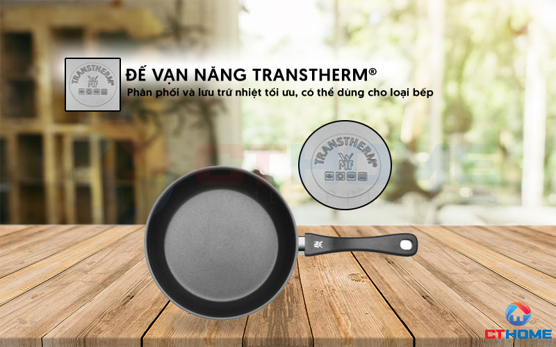 Đế đa năng TransTherm® chất lượng cao giúp tiết kiệm năng lượng khi nấu