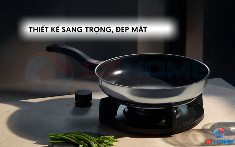 Thiết kế chảo sang trọng, thanh lịch, tạo điểm nhấn cho gian bếp