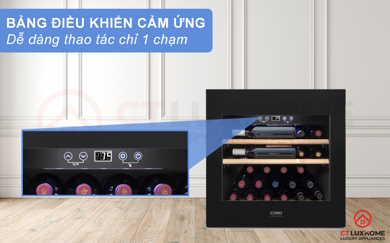 Bảng điều khiển cảm ứng, dễ dàng thao tác