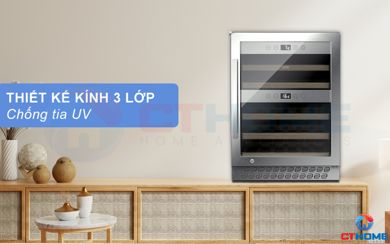 TỦ RƯỢU CASO WINECHEF PRO 40-772 40 CHAI WINECHEFPRO40772 5
