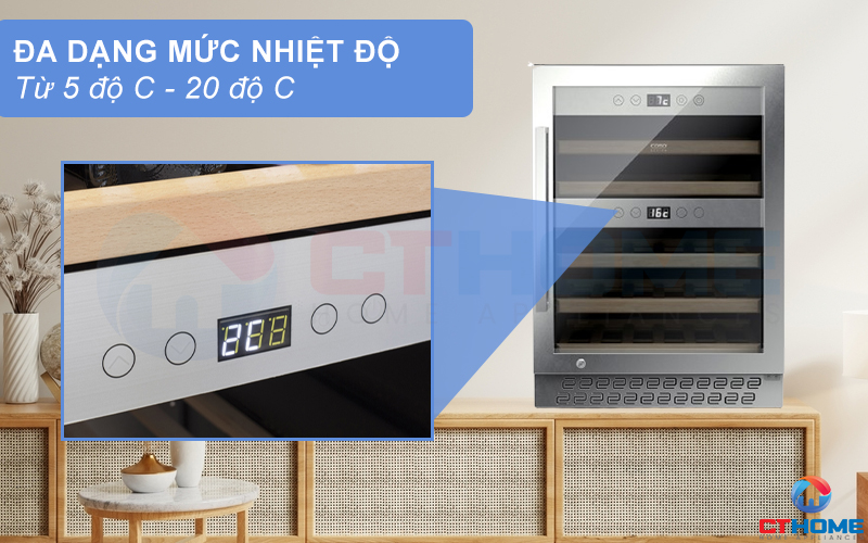 TỦ RƯỢU CASO WINECHEF PRO 40-772 40 CHAI WINECHEFPRO40772 7