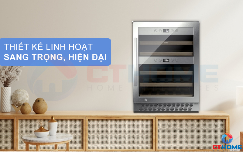 TỦ RƯỢU CASO WINECHEF PRO 40-772 40 CHAI WINECHEFPRO40772 1