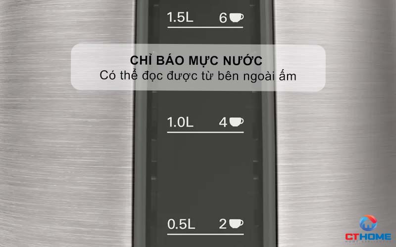 ẤM ĐUN NƯỚC SIÊU TỐC BOSCH TWK5P480 DESIGNLINE 2400W 4