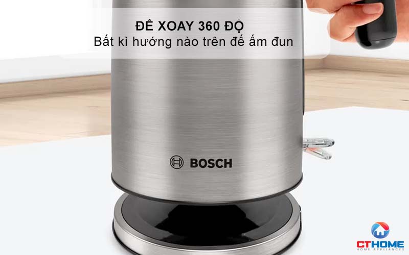 ẤM ĐUN NƯỚC SIÊU TỐC BOSCH TWK5P480 DESIGNLINE 2400W 6