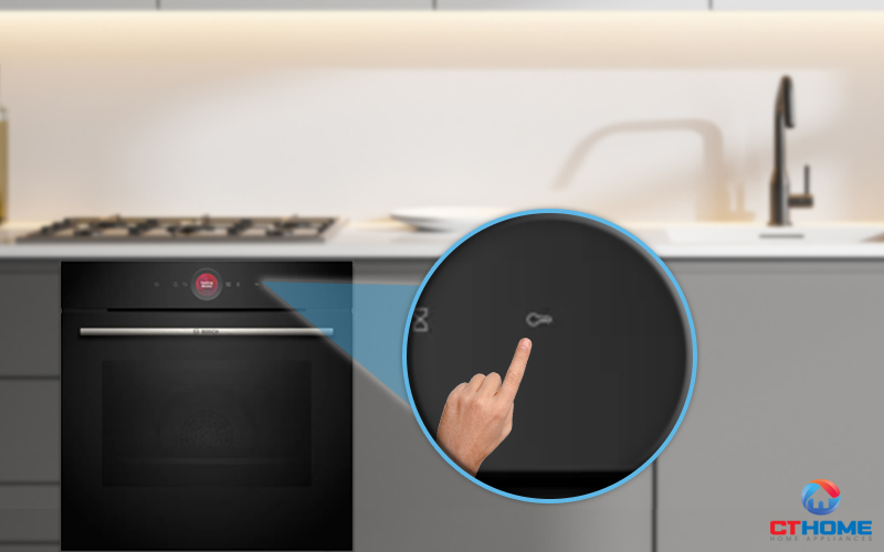 LÒ NƯỚNG ÂM TỦ BOSCH HBG7241B1 SERIE 8 THỦY PHÂN 71 LÍT MÀU ĐEN 13