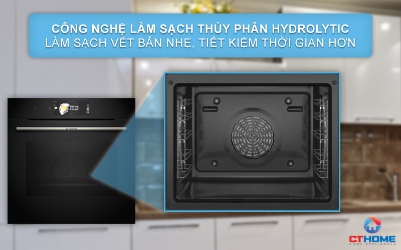 LÒ NƯỚNG ÂM TỦ BOSCH HBG7784B1 SERIE 8 71L 10