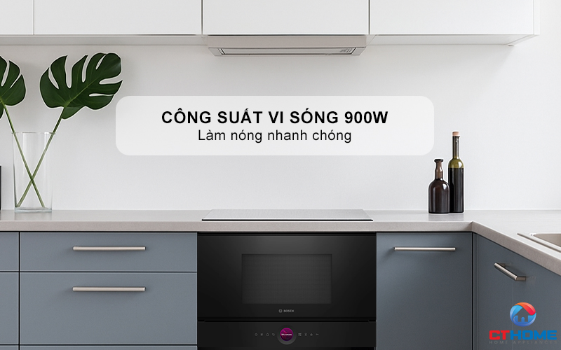 Công suất nấu lên tới 900W