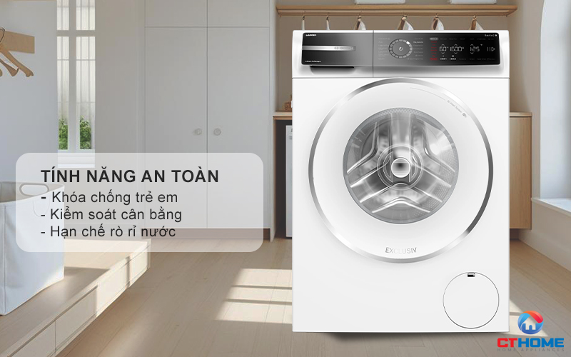 Kết nối và điều khiển máy giặt từ xa qua Home Connect 