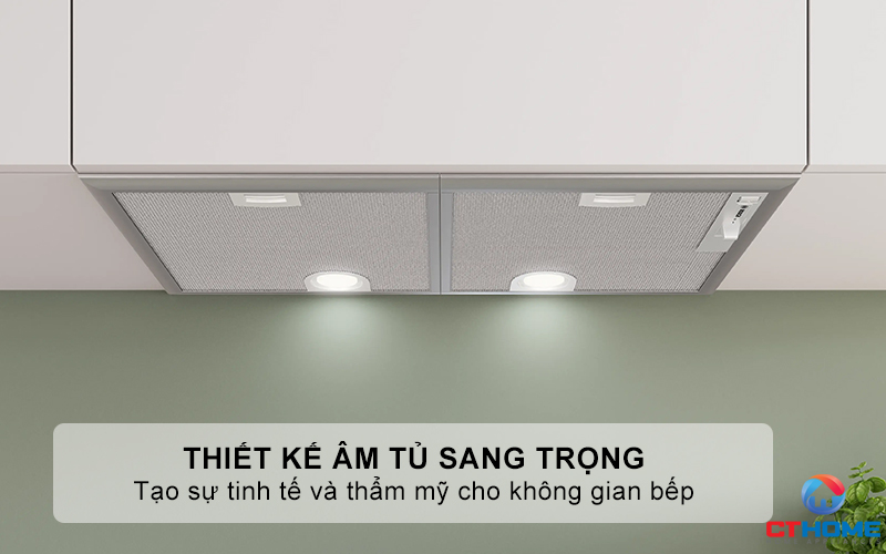 Thiết kế âm tủ tinh tế sang trọng, nâng tầm thẩm mỹ không gian bếp 