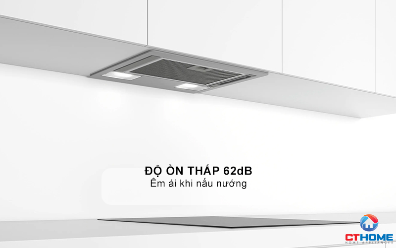 MÁY HÚT MÙI ÂM TỦ CANOPY BOSCH DLN53AA70 SERIE 2 MÀU XÁM NGANG 53CM 8