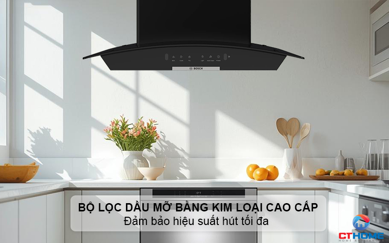 Bộ lọc dầu mỡ bằng kim loại cao cấp, đảm bảo hiệu suất hút tối đa 