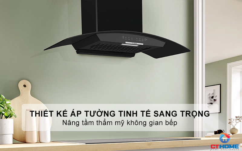 Thiết kế áp tường tinh tế sang trọng, nâng tầm thẩm mỹ không gian bếp 