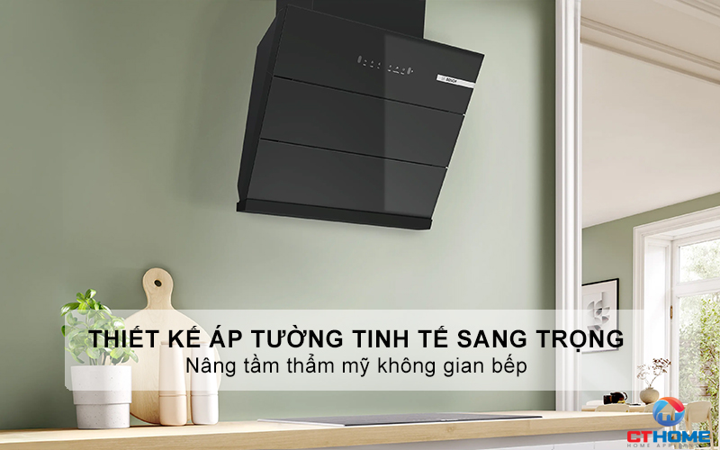 Thiết kế áp tường tinh tế sang trọng, nâng tầm thẩm mỹ không gian bếp 