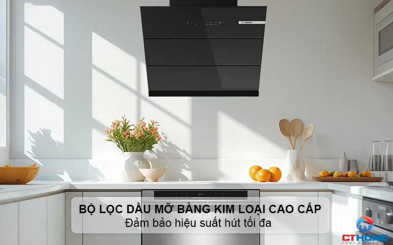 Bộ lọc dầu mỡ bằng kim loại cao cấp, đảm bảo hiệu suất hút tối đa 