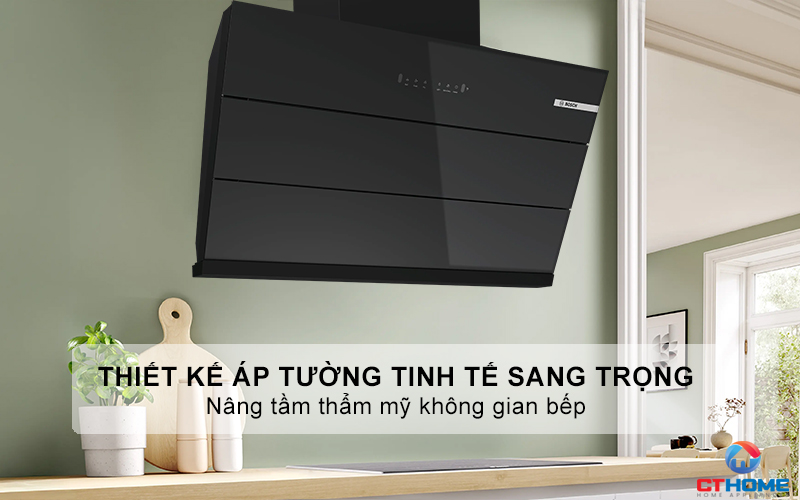 Thiết kế áp tường tinh tế sang trọng, nâng tầm thẩm mỹ không gian bếp 