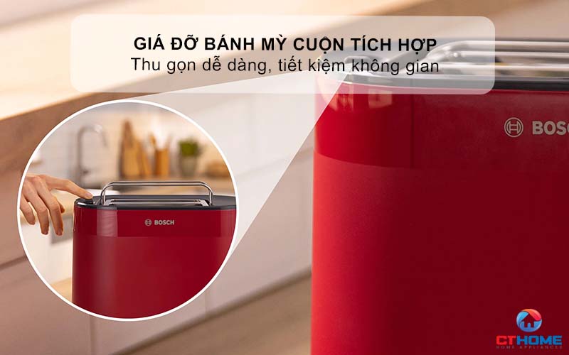 MÁY NƯỚNG BÁNH MÌ BOSCH TAT2M124 950W 5