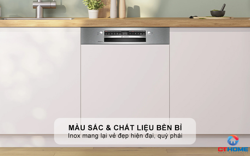 MÁY RỬA BÁT BÁN ÂM BOSCH SMI4EVS08E SERIES 4  2