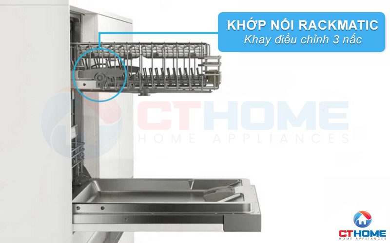 MÁY RỬA BÁT ĐỘC LẬP BOSCH SMS8TCI04E SERIE 8 SẤY ZEOLITH 18