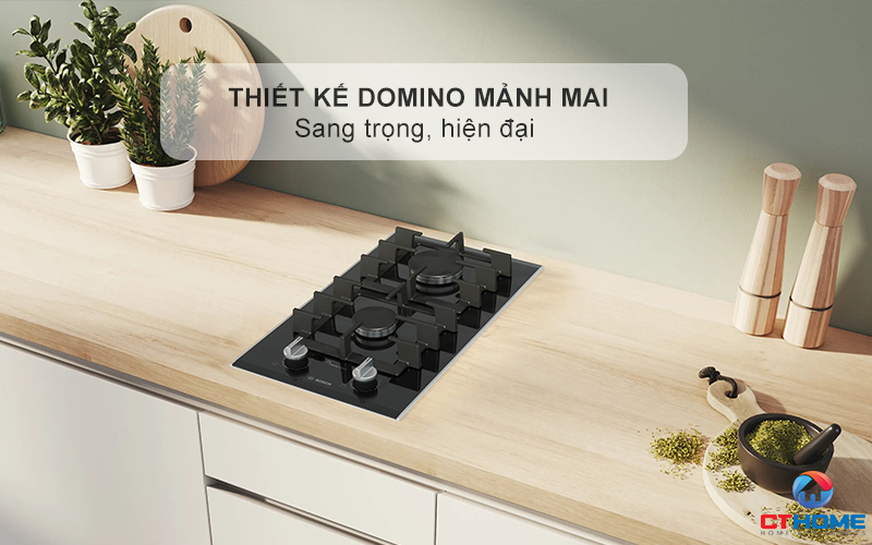 BẾP GAS 2 VÙNG NẤU BOSCH PRB3A6I40 MÀU ĐEN SERIES 8 1