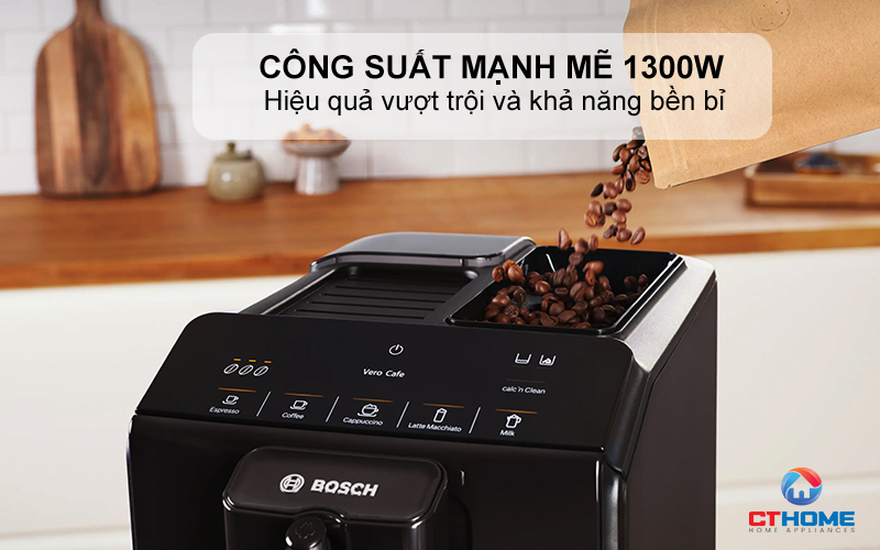 MÁY PHA CÀ PHÊ BOSCH TIE20119 TỰ ĐỘNG SERIE 2  2