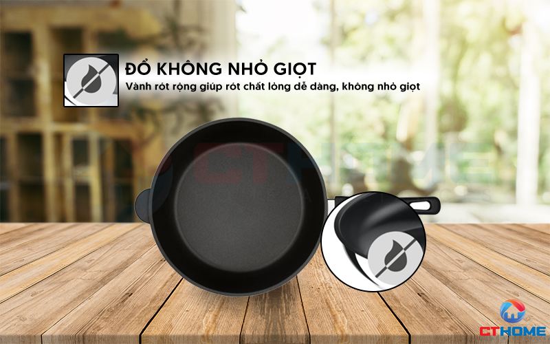 CHẢO CHỐNG DÍNH WMF STEWING PAN 28CM - 0589884291 5