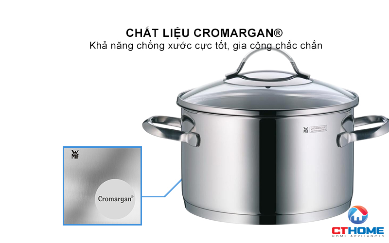 NỒI CAO CÓ NẮP  WMF PROVENCE PLUS HIGH CASSEROLE 20CM - 0722206380 2
