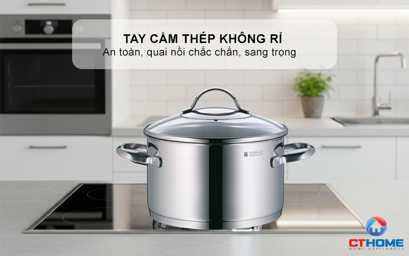 NỒI CAO CÓ NẮP  WMF PROVENCE PLUS HIGH CASSEROLE 20CM - 0722206380 4