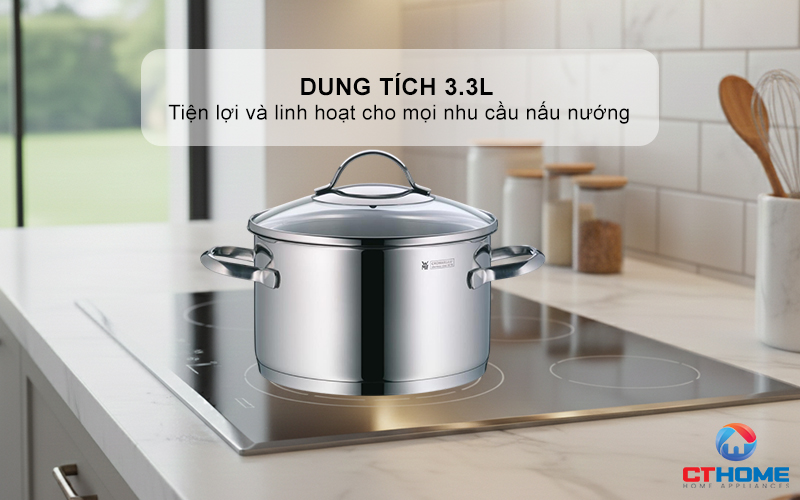 NỒI CAO CÓ NẮP  WMF PROVENCE PLUS HIGH CASSEROLE 20CM - 0722206380 5