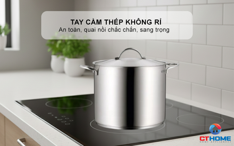 NỒI LUỘC GÀ WMF STOCK POT 28CM - 0795386030  4