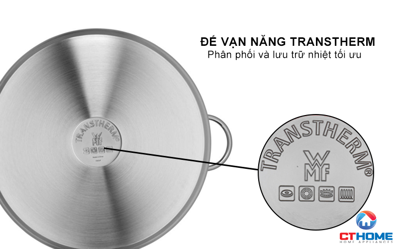 NỒI LUỘC GÀ WMF STOCK POT 28CM - 0795386030  6