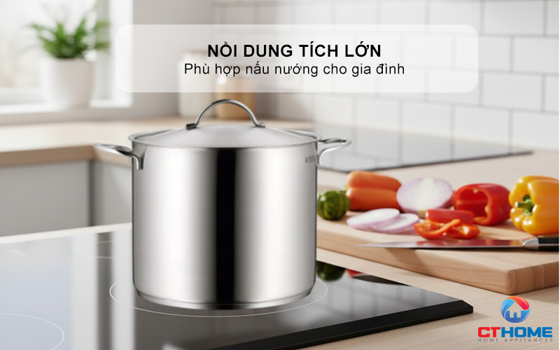 NỒI LUỘC GÀ WMF STOCK POT 28CM - 0795386030  7