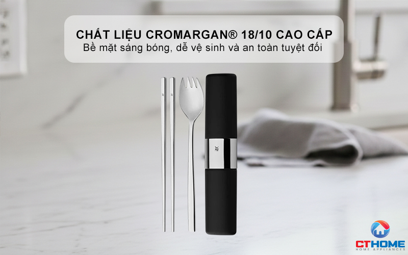 BỘ ĐŨA THÌA WMF ASIA MY2GO BLACK 1295056040 2