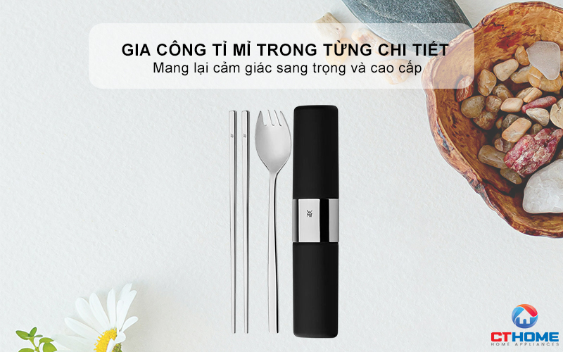 BỘ ĐŨA THÌA WMF ASIA MY2GO BLACK 1295056040 4