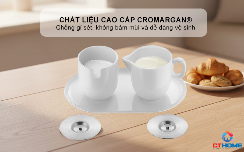 BỘ 2 HŨ ĐỰNG ĐƯỜNG VÀ SỮA WMF BARISTA SUGAR & MILK SET 2PCS 0695899440   2