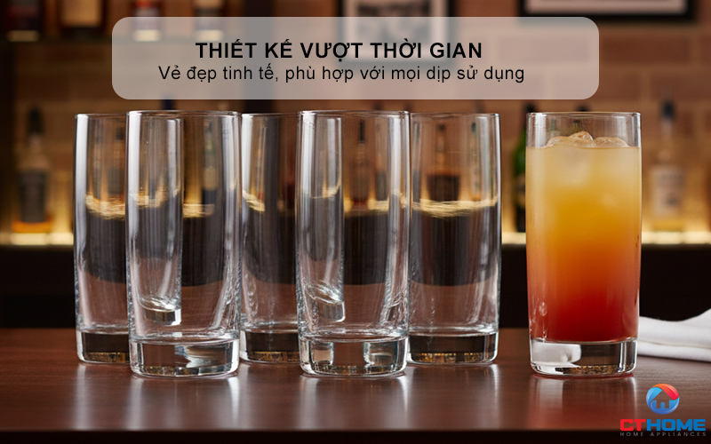 BỘ 6 CỐC CHÉN WMF LONG DRINK GLASS 6PC 0907379990  1