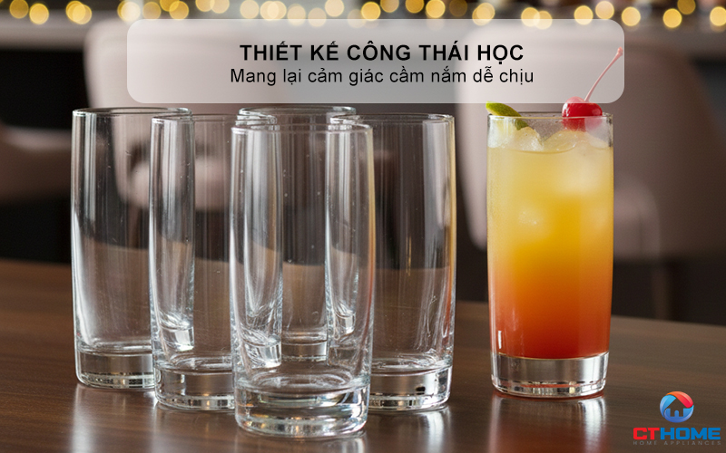 BỘ 6 CỐC CHÉN WMF LONG DRINK GLASS 6PC 0907379990  3