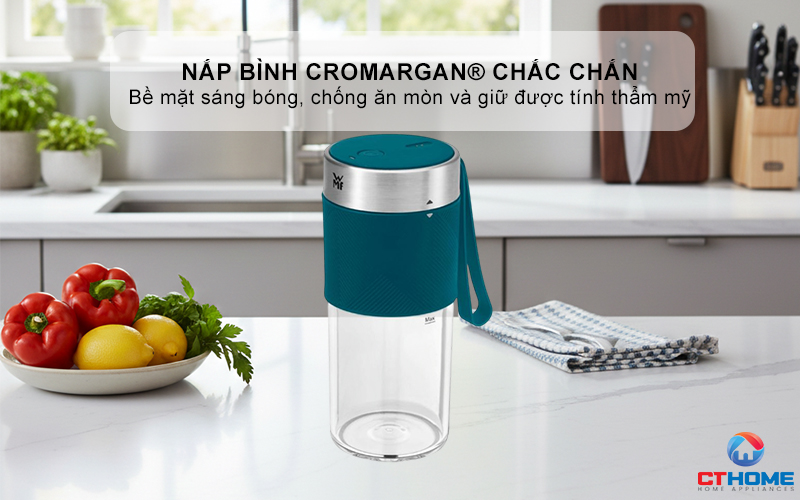 MÁY XAY SINH TỐ MINI WMF MIX ON THE GO PETROL 0416700091  4