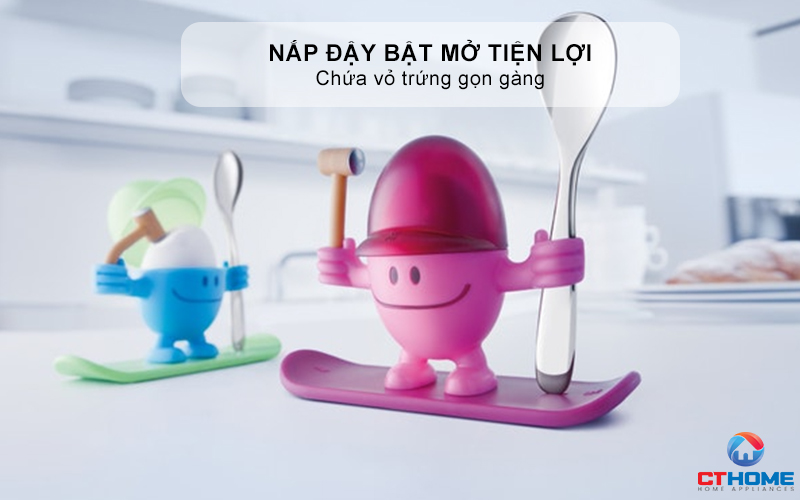 CỐC TRỨNG  WMF SET 2 KIDS EGGCUP MCEGG PINK 0616687400  2