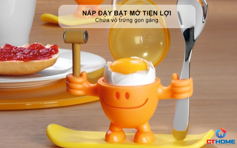 CỐC TRỨNG  WMF SET 2 KIDS EGGCUP MCEGG ORANGE 0616687450  2
